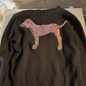 vs pink bling hoodie